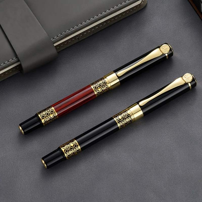 4pcs/set High Quality Luxury Ballpoint Pen Metal Elegant for School Office Christmas Father's Day Mother's Day Birthday Gifts