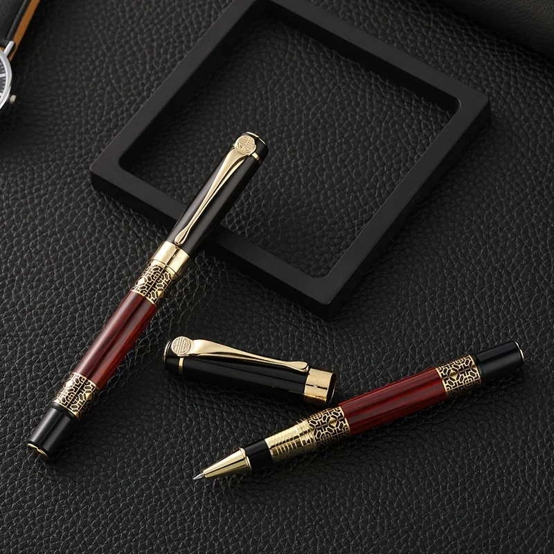 4pcs/set High Quality Luxury Ballpoint Pen Metal Elegant for School Office Christmas Father's Day Mother's Day Birthday Gifts