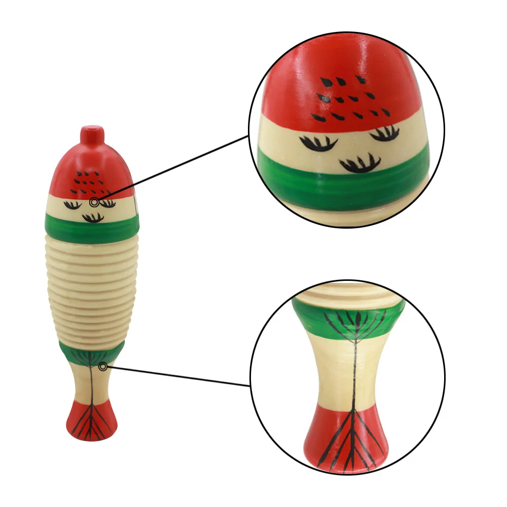 IRIN Wooden Fish Game Orff Percussion Musical Instrument Toddler Music Learning Children's Christmas Gifts Baby Educational