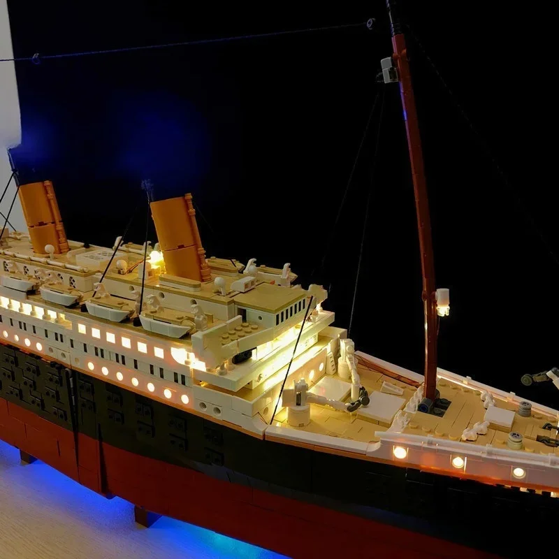 LED Light For 10294 Titanic Building Blocks Lamp Remote Control (Not Include Building Blocks) Birthday Christmas Gift