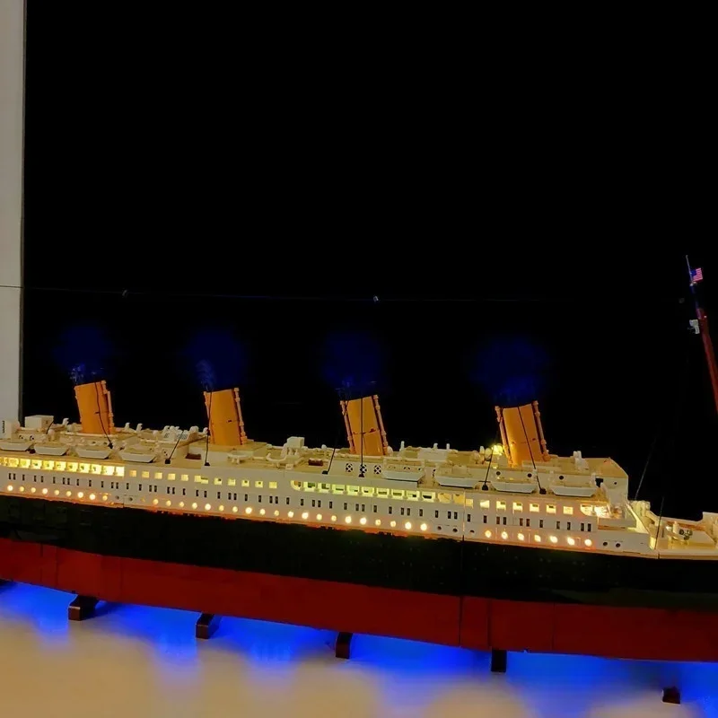 LED Light For 10294 Titanic Building Blocks Lamp Remote Control (Not Include Building Blocks) Birthday Christmas Gift