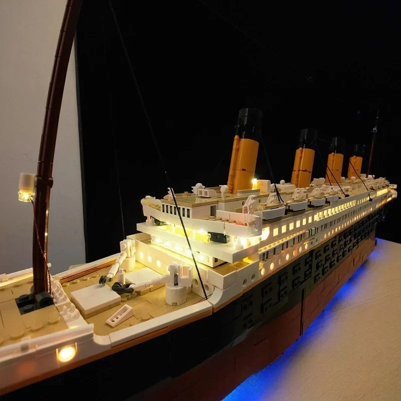 LED Light For 10294 Titanic Building Blocks Lamp Remote Control (Not Include Building Blocks) Birthday Christmas Gift