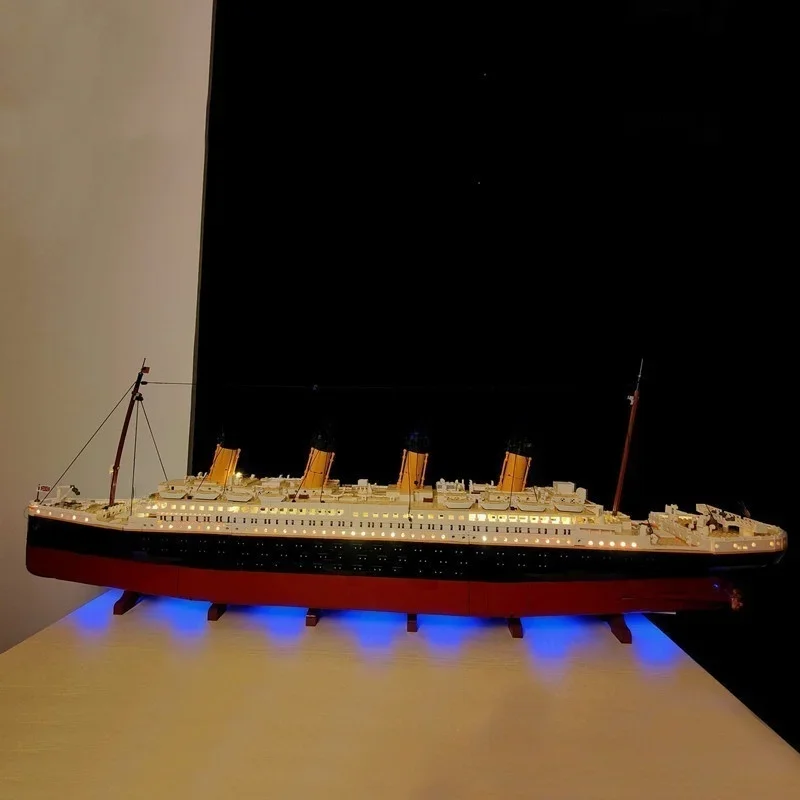 LED Light For 10294 Titanic Building Blocks Lamp Remote Control (Not Include Building Blocks) Birthday Christmas Gift
