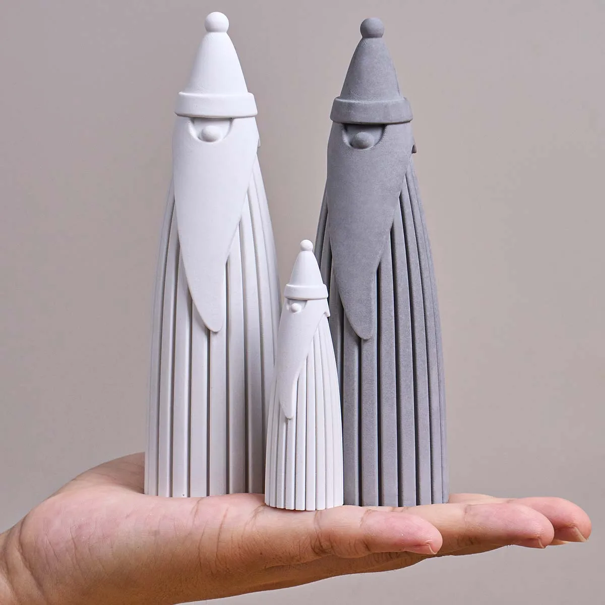 Christmas Santa Claus Silicone Candle Mold DIY Aromatherapy Gypsum Ornament Molds Handmade Resin Soap Home Xmas Decor Craft Gift