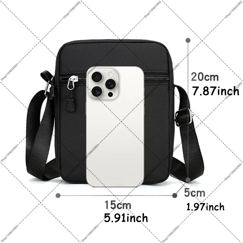 Demon Slayer Shoulder Bags Cartoon Anime Pattern Printed Crossbody Bag Boys Girls Fashion Wallets Christmas Birthday Party Gift