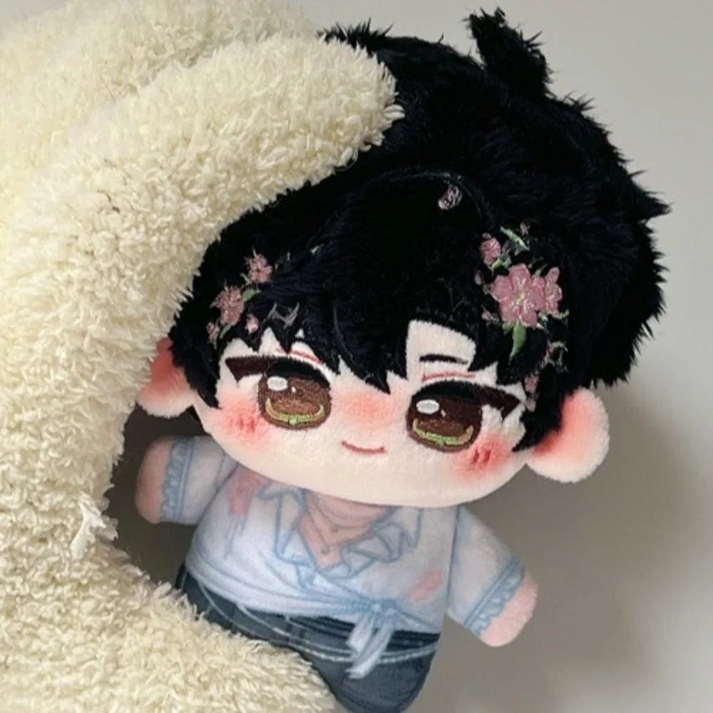Flower Series Love & Deepspace Plush Keychain Cute Cartoon Hanging Pendant Bag Charm Desk Ornaments Fans Birthday Christmas Gift