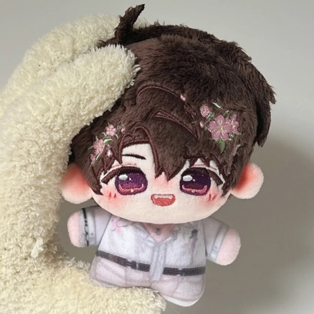 Flower Series Love & Deepspace Plush Keychain Cute Cartoon Hanging Pendant Bag Charm Desk Ornaments Fans Birthday Christmas Gift