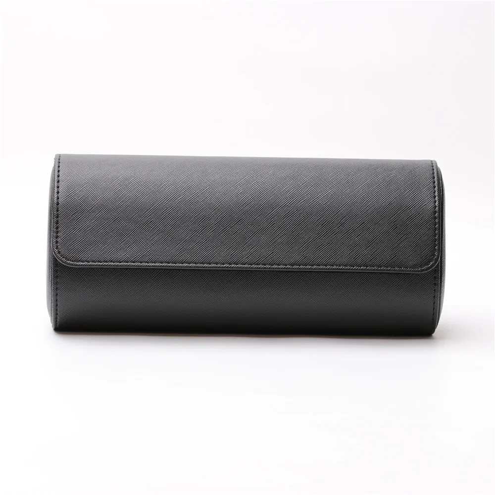 Watch Roll Travel Case 1/2/3-Slot Portable Vintage Leather Watch Display Case Storage Box Watch Organizers Men Christmas Gift