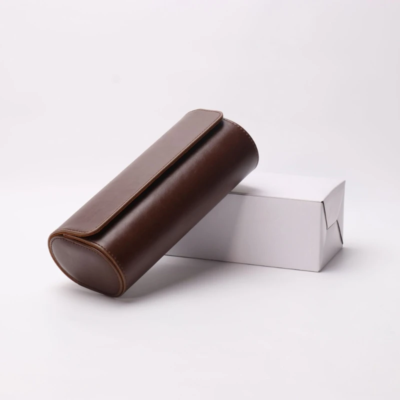 Watch Roll Travel Case 1/2/3-Slot Portable Vintage Leather Watch Display Case Storage Box Watch Organizers Men Christmas Gift