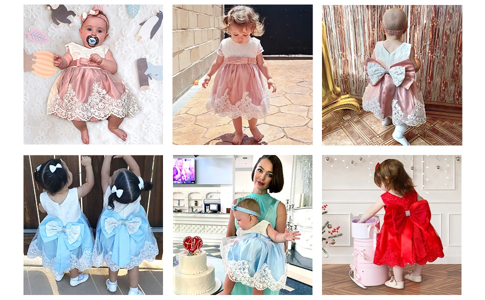 LZH Baby Girl Dress Newborn Clothes Princess Dress+Headwear For Toddler Birthday Wedding Christening Infant Party Christmas Gown