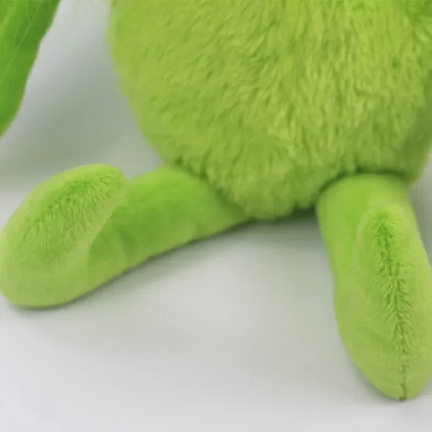 New sell Green Shaggy Anime Figures Perfect Christmas Decoration Green Haired Monster Figurine Plush Doll Kid Birthday Toy Gifts