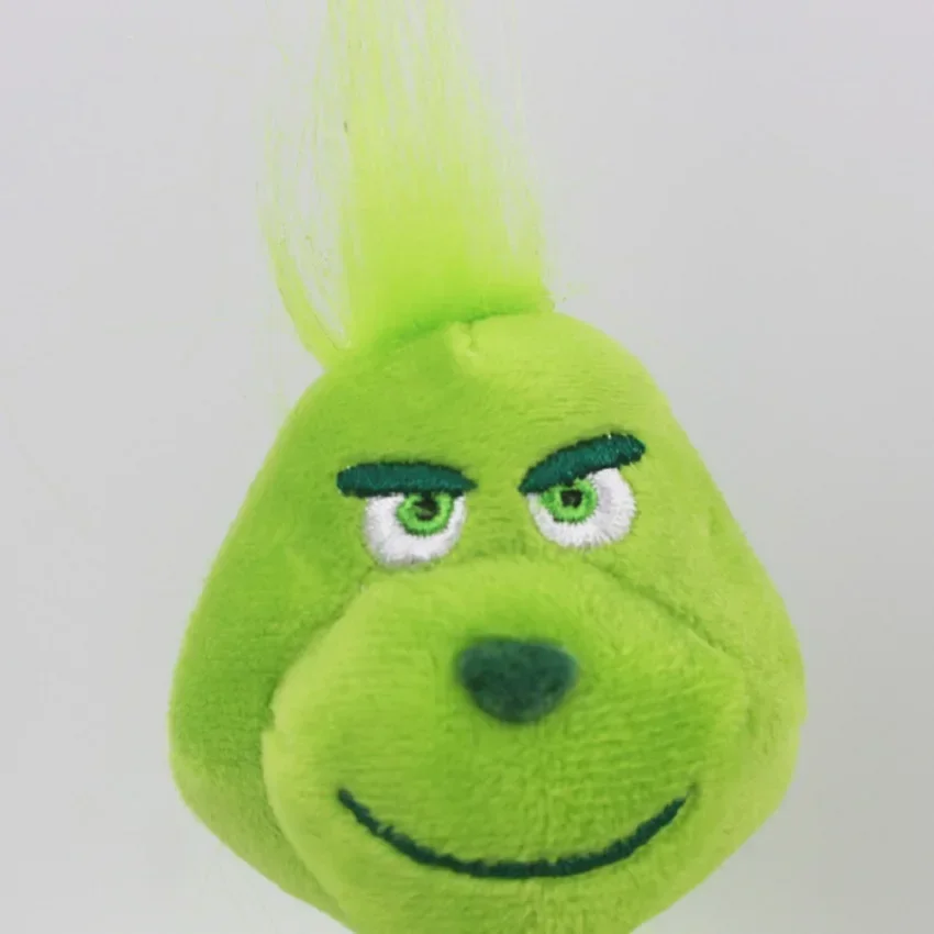 New sell Green Shaggy Anime Figures Perfect Christmas Decoration Green Haired Monster Figurine Plush Doll Kid Birthday Toy Gifts
