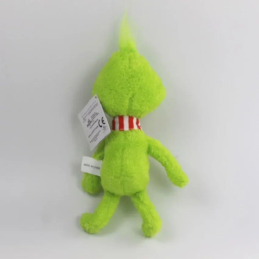 New sell Green Shaggy Anime Figures Perfect Christmas Decoration Green Haired Monster Figurine Plush Doll Kid Birthday Toy Gifts