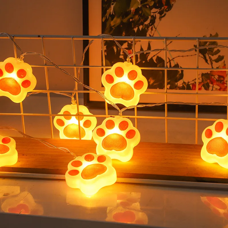 2026 Christmas LED String Lights, Lovely Fairy Lights Lamp for Bedroom Dorm Window Wall Decor, Lovely Animal Twinkle Light
