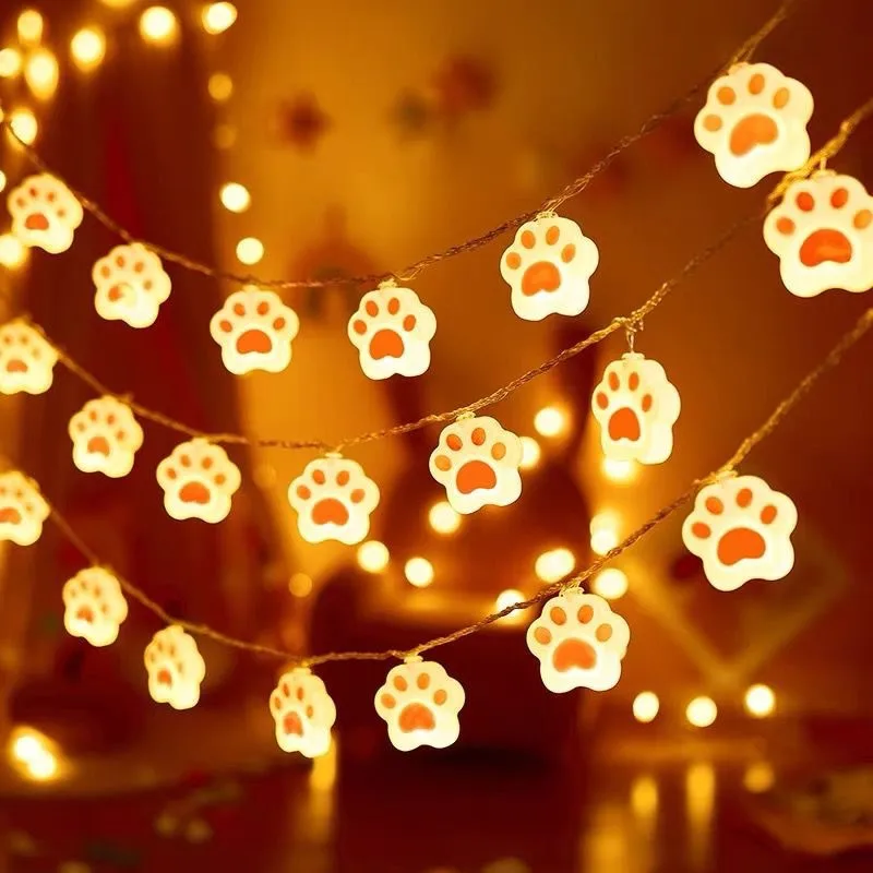 2026 Christmas LED String Lights, Lovely Fairy Lights Lamp for Bedroom Dorm Window Wall Decor, Lovely Animal Twinkle Light