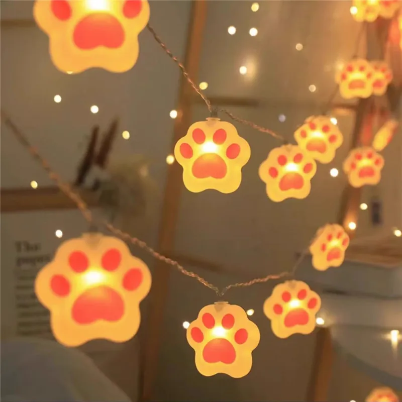 2026 Christmas LED String Lights, Lovely Fairy Lights Lamp for Bedroom Dorm Window Wall Decor, Lovely Animal Twinkle Light