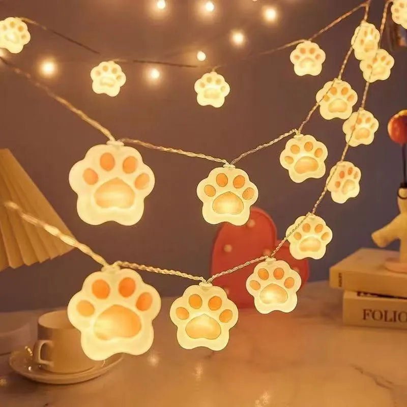 2026 Christmas LED String Lights, Lovely Fairy Lights Lamp for Bedroom Dorm Window Wall Decor, Lovely Animal Twinkle Light