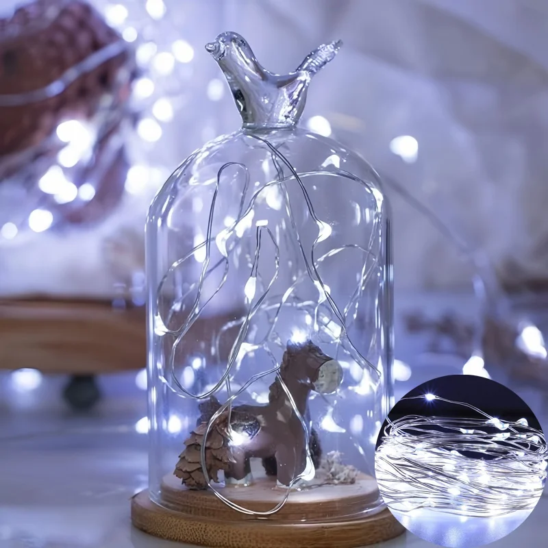 20M/200M USB Fairy Light LED Christmas Tree Light Wedding Birthday Valentine's Day Holiday GiftsDIY Lamp Deco New Year Ornament