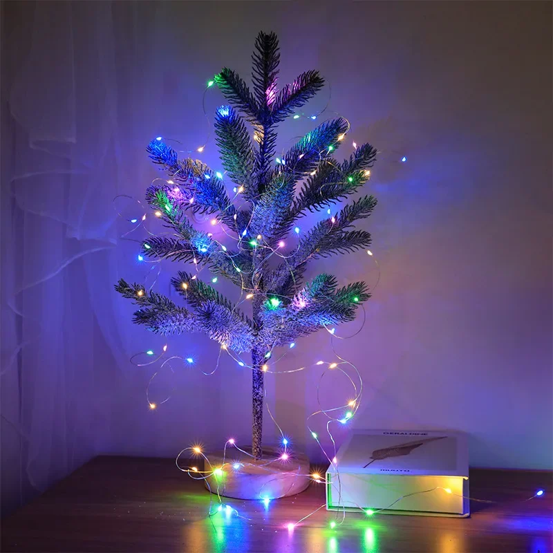 20M/200M USB Fairy Light LED Christmas Tree Light Wedding Birthday Valentine's Day Holiday GiftsDIY Lamp Deco New Year Ornament