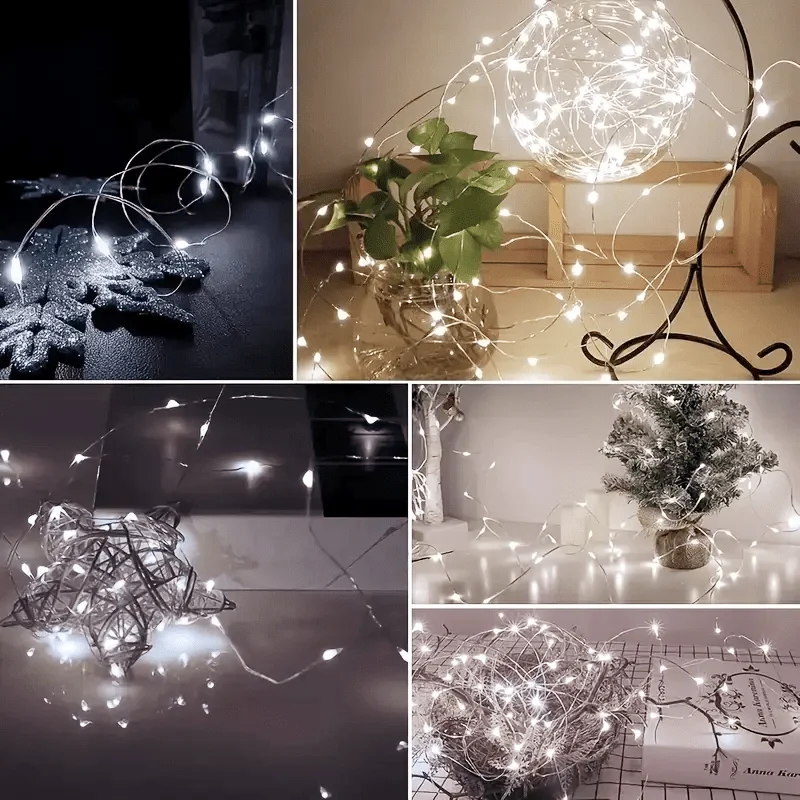 20M/200M USB Fairy Light LED Christmas Tree Light Wedding Birthday Valentine's Day Holiday GiftsDIY Lamp Deco New Year Ornament