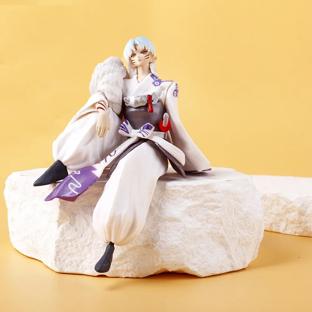 2026@Anime Inuyasha Sesshoumaru Decoration Ornaments 13cm Action Figure Collection Model Toys for Kids Birthday Gift Christmas