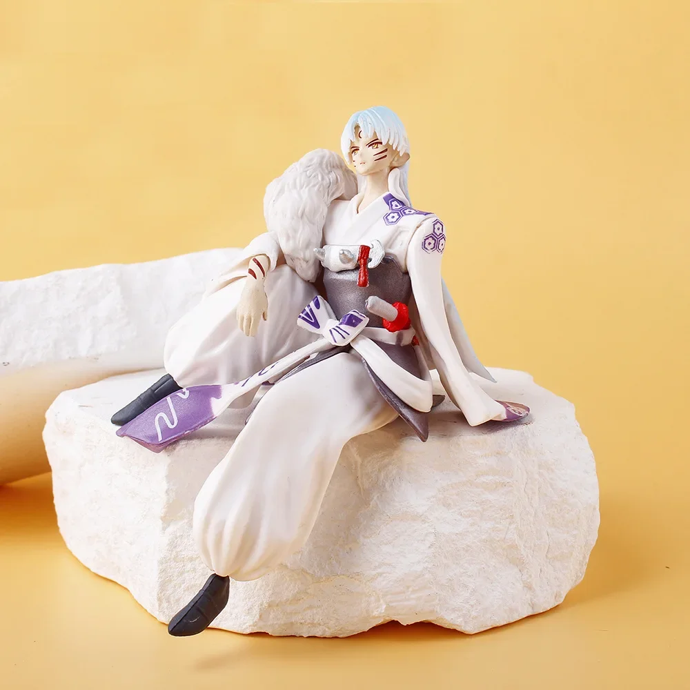 2026@Anime Inuyasha Sesshoumaru Decoration Ornaments 13cm Action Figure Collection Model Toys for Kids Birthday Gift Christmas