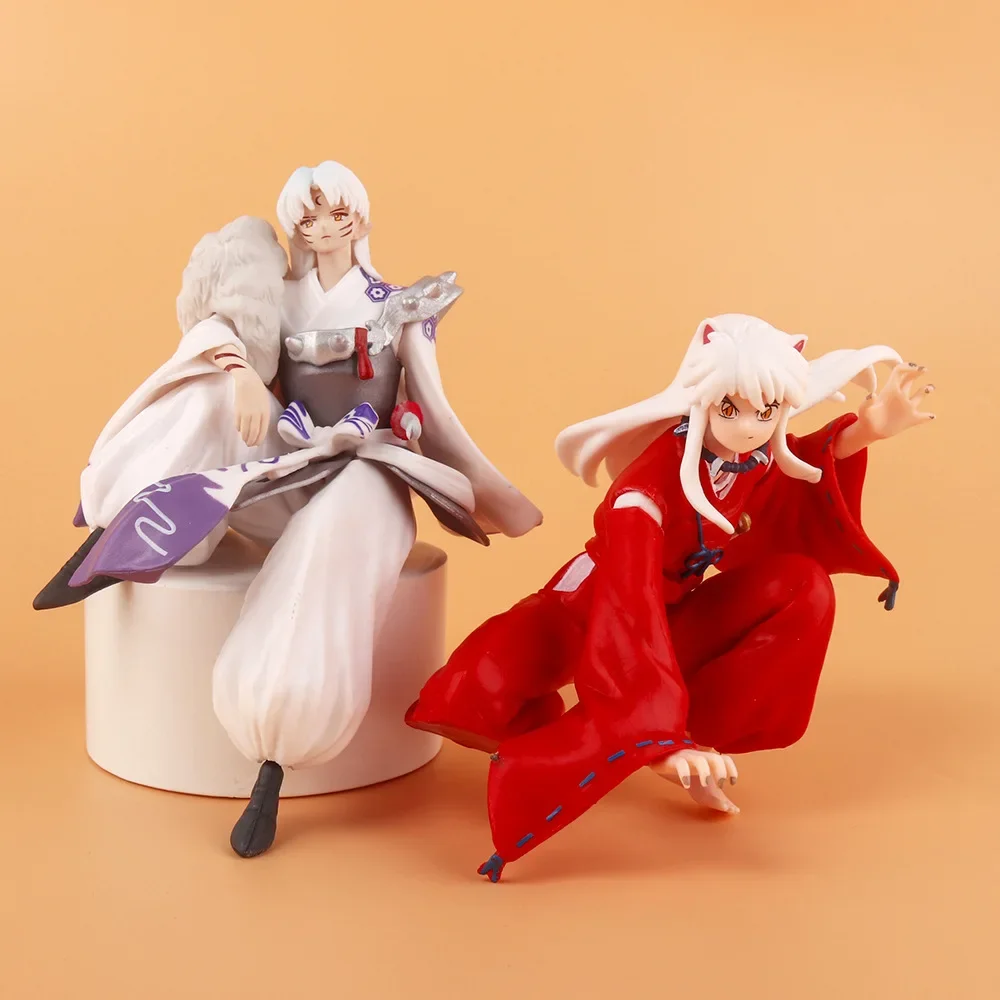 2026@Anime Inuyasha Sesshoumaru Decoration Ornaments 13cm Action Figure Collection Model Toys for Kids Birthday Gift Christmas