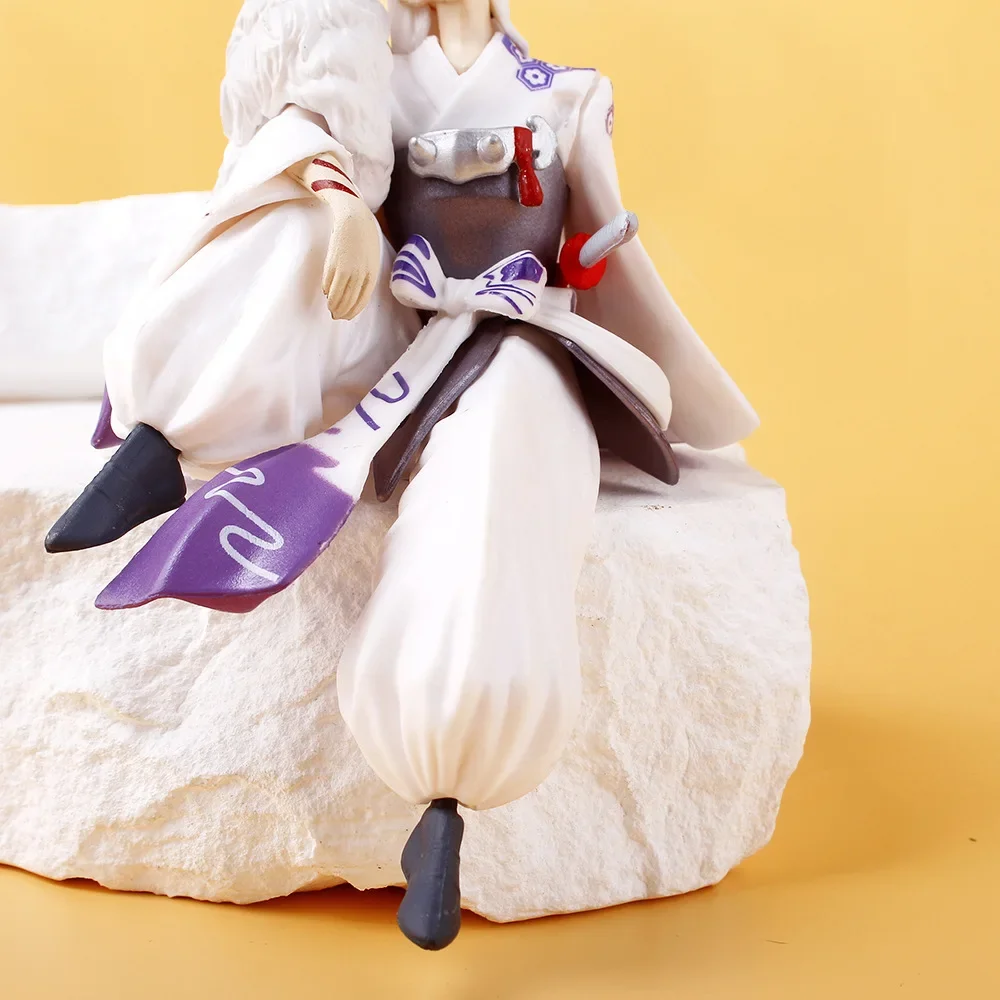 2026@Anime Inuyasha Sesshoumaru Decoration Ornaments 13cm Action Figure Collection Model Toys for Kids Birthday Gift Christmas