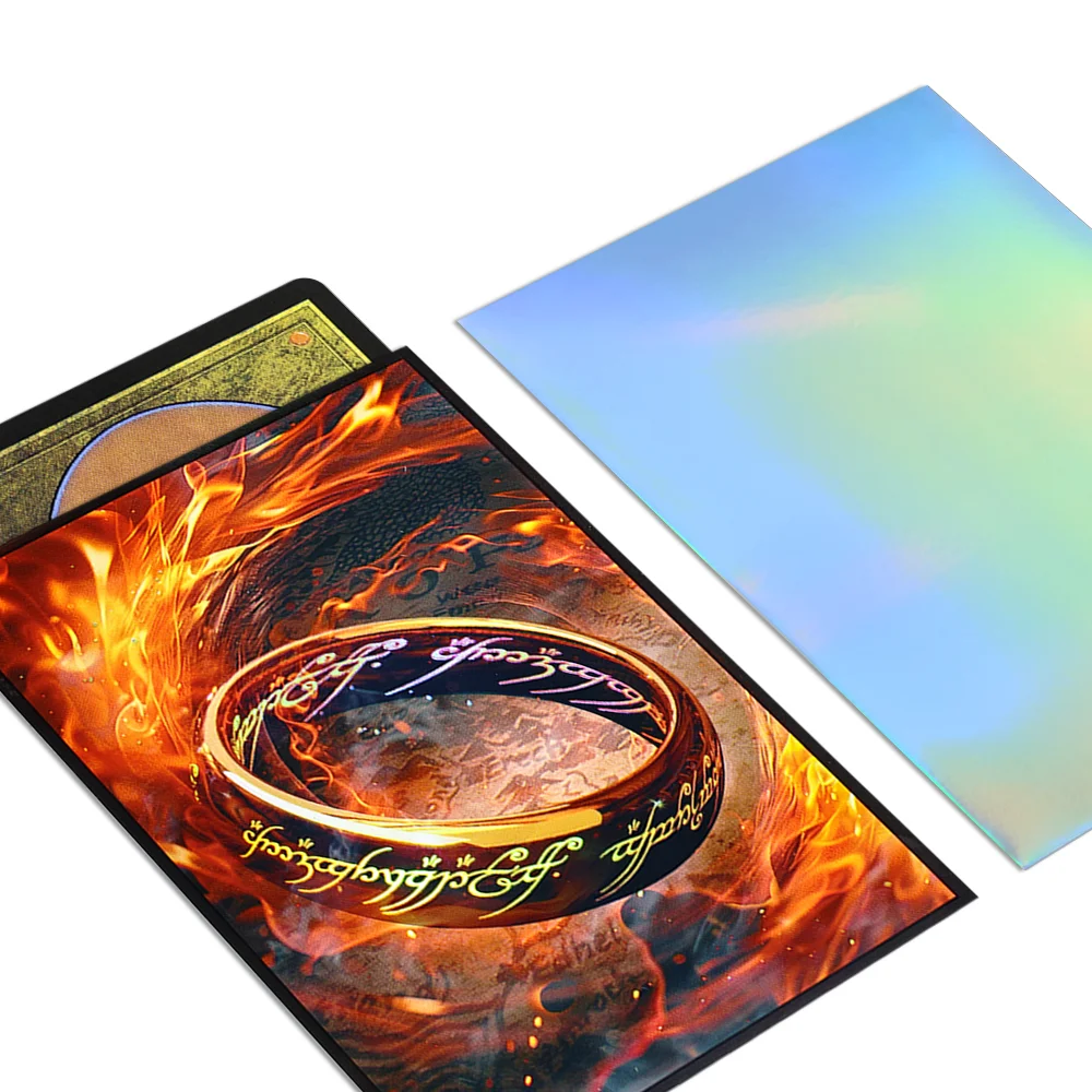 66X91mm 60-120PCS Art Standard Size Anime Card Sleeves MGT/TCG Game Top Loading Board Game Trading Card Protector Christmas Gift