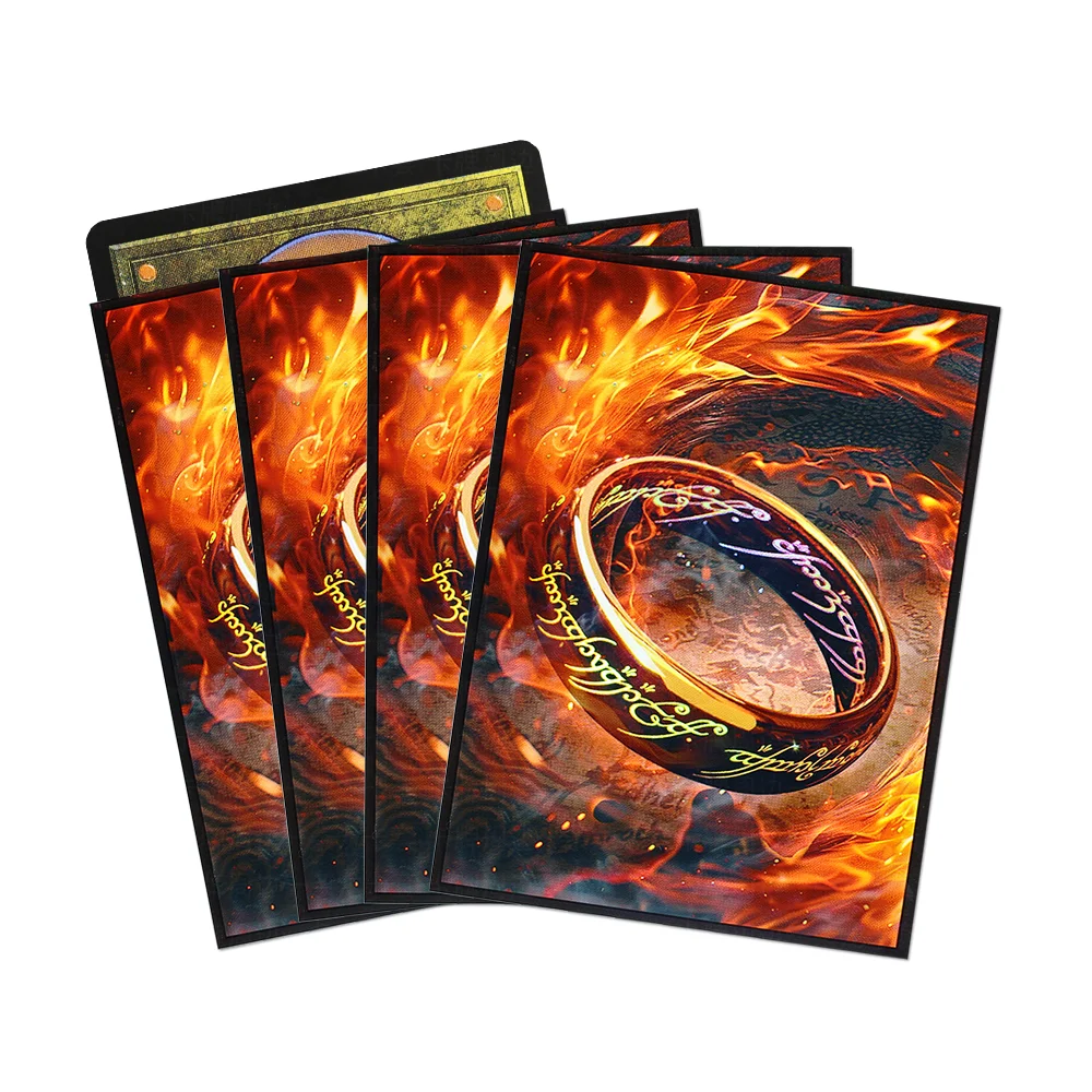 66X91mm 60-120PCS Art Standard Size Anime Card Sleeves MGT/TCG Game Top Loading Board Game Trading Card Protector Christmas Gift