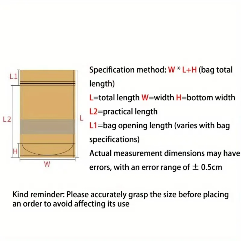 50/100pcs Transparent Zipper Bags, Reusable Storage Bag for Candies, Pasta, Spices, Birthdays, Party, Christmas Gifts, Packaging