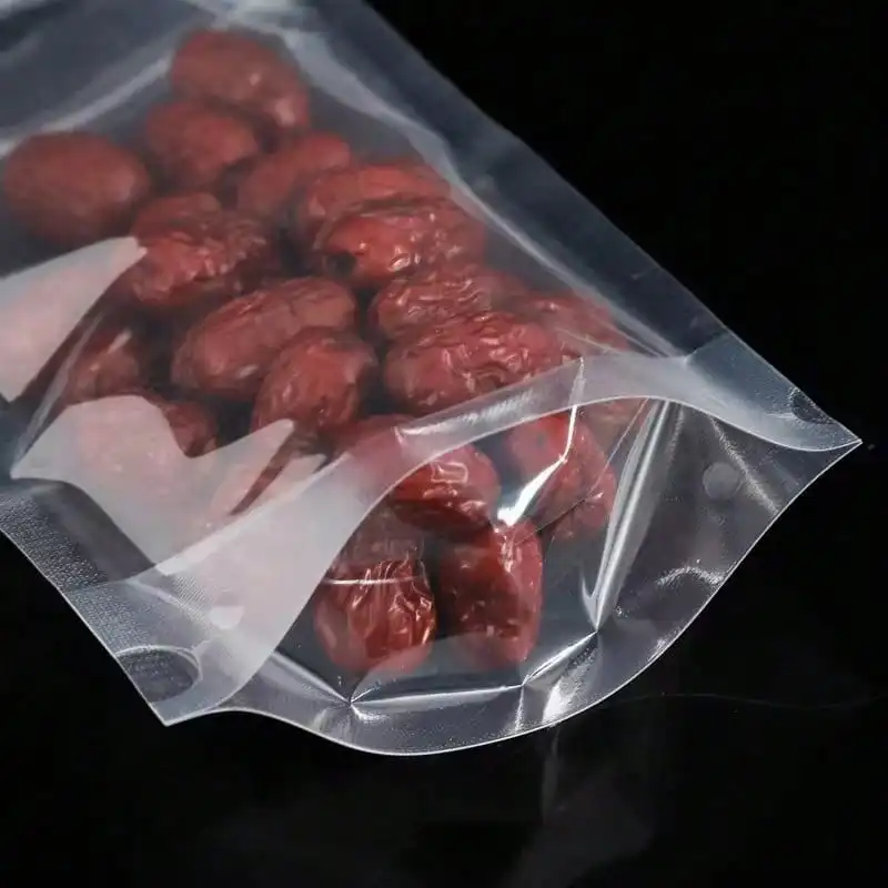 50/100pcs Transparent Zipper Bags, Reusable Storage Bag for Candies, Pasta, Spices, Birthdays, Party, Christmas Gifts, Packaging