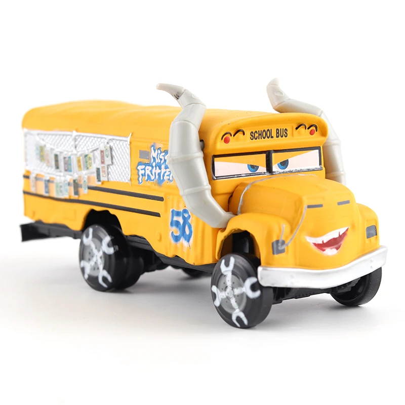 Pixar Cars 3 Green Frank Harvester Storm Jackson Cartoon Model Toys Vehicle Birthday Gift Children's Christmas Gifts Toys