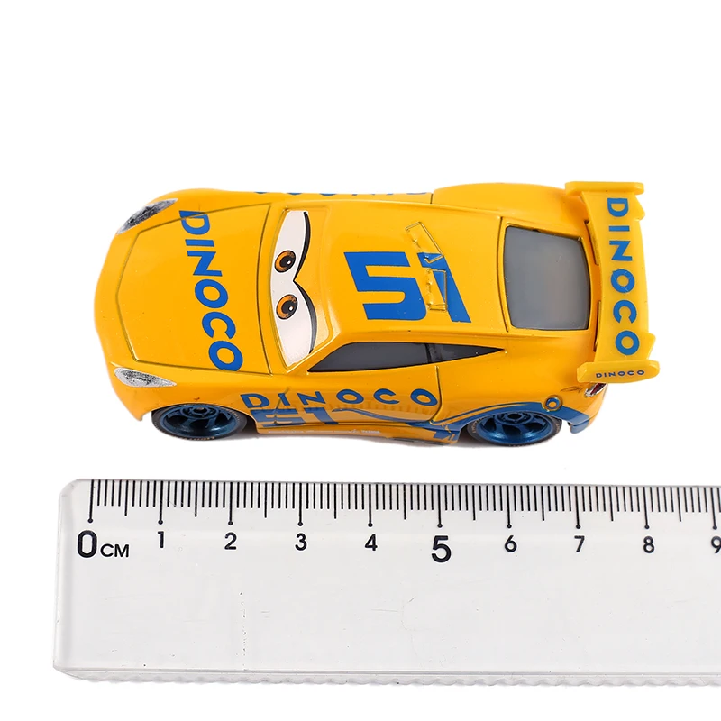 Pixar Cars 3 Green Frank Harvester Storm Jackson Cartoon Model Toys Vehicle Birthday Gift Children's Christmas Gifts Toys