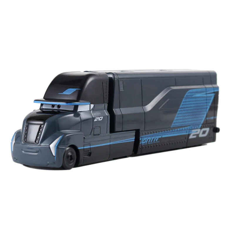 Pixar Cars 3 Green Frank Harvester Storm Jackson Cartoon Model Toys Vehicle Birthday Gift Children's Christmas Gifts Toys