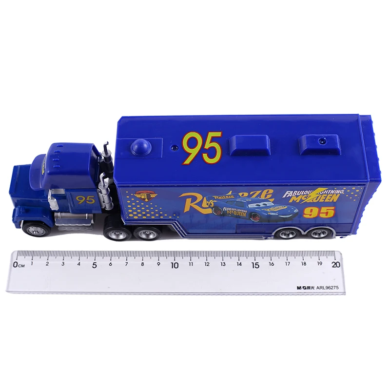 Pixar Cars 3 Green Frank Harvester Storm Jackson Cartoon Model Toys Vehicle Birthday Gift Children's Christmas Gifts Toys