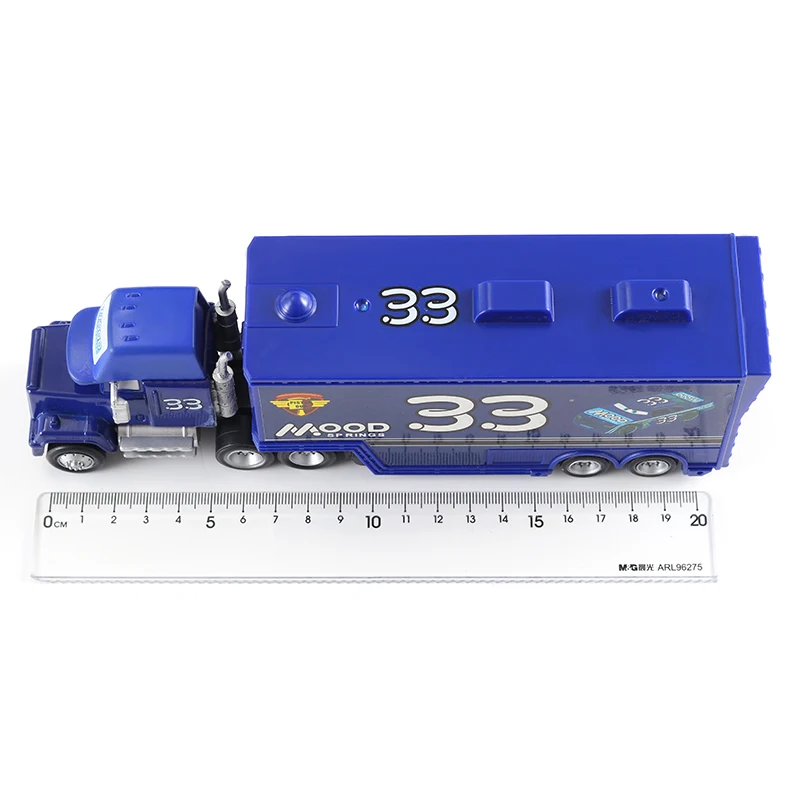 Pixar Cars 3 Green Frank Harvester Storm Jackson Cartoon Model Toys Vehicle Birthday Gift Children's Christmas Gifts Toys