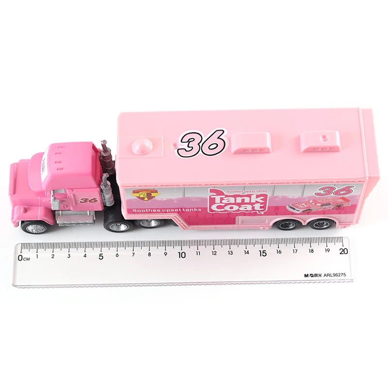 Pixar Cars 3 Green Frank Harvester Storm Jackson Cartoon Model Toys Vehicle Birthday Gift Children's Christmas Gifts Toys