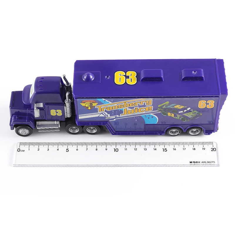 Pixar Cars 3 Green Frank Harvester Storm Jackson Cartoon Model Toys Vehicle Birthday Gift Children's Christmas Gifts Toys