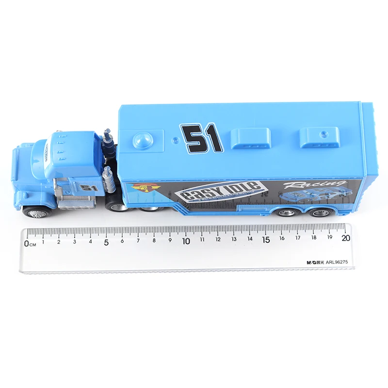 Pixar Cars 3 Green Frank Harvester Storm Jackson Cartoon Model Toys Vehicle Birthday Gift Children's Christmas Gifts Toys
