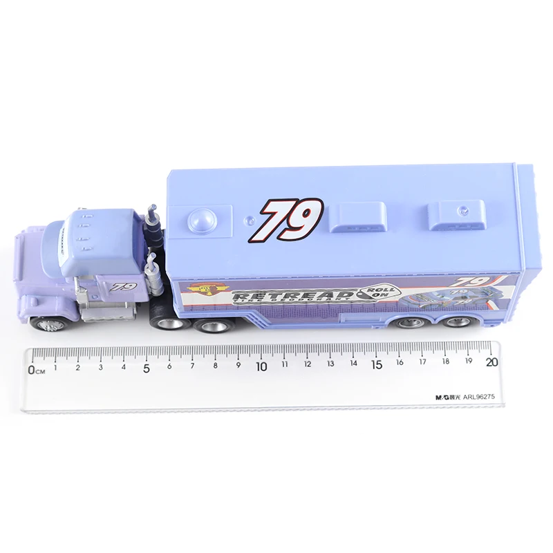 Pixar Cars 3 Green Frank Harvester Storm Jackson Cartoon Model Toys Vehicle Birthday Gift Children's Christmas Gifts Toys