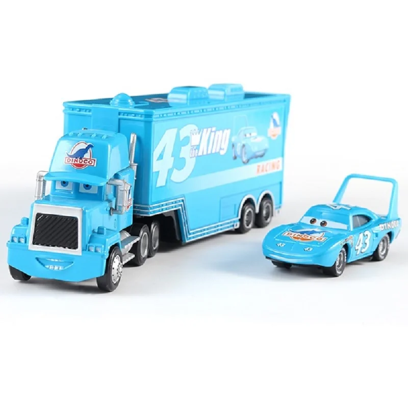Pixar Cars 3 Green Frank Harvester Storm Jackson Cartoon Model Toys Vehicle Birthday Gift Children's Christmas Gifts Toys