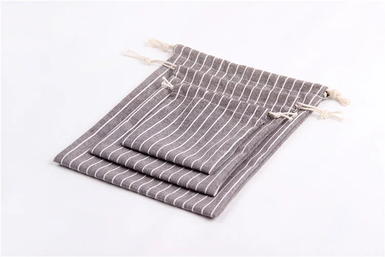 Cotton Drawstring Bags for Wedding Christmas Gift DIY Package Small Drawstring Pouches Home Dustproof Storage Case