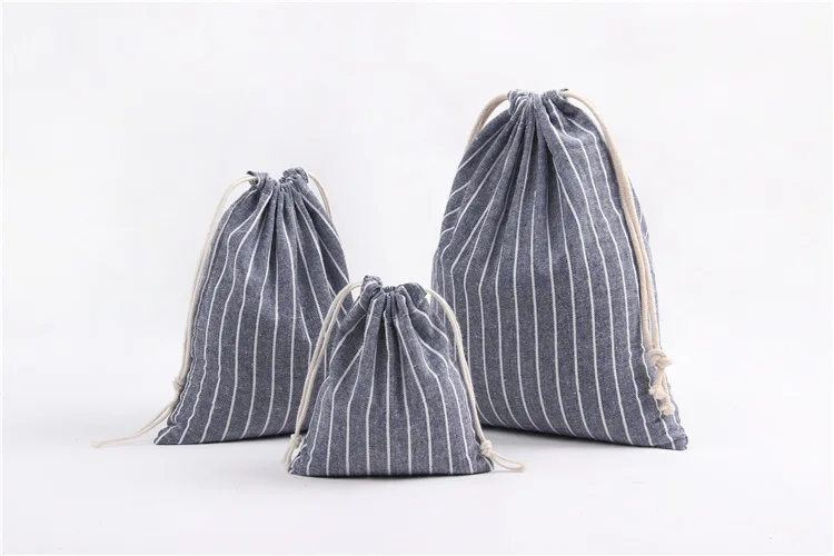 Cotton Drawstring Bags for Wedding Christmas Gift DIY Package Small Drawstring Pouches Home Dustproof Storage Case