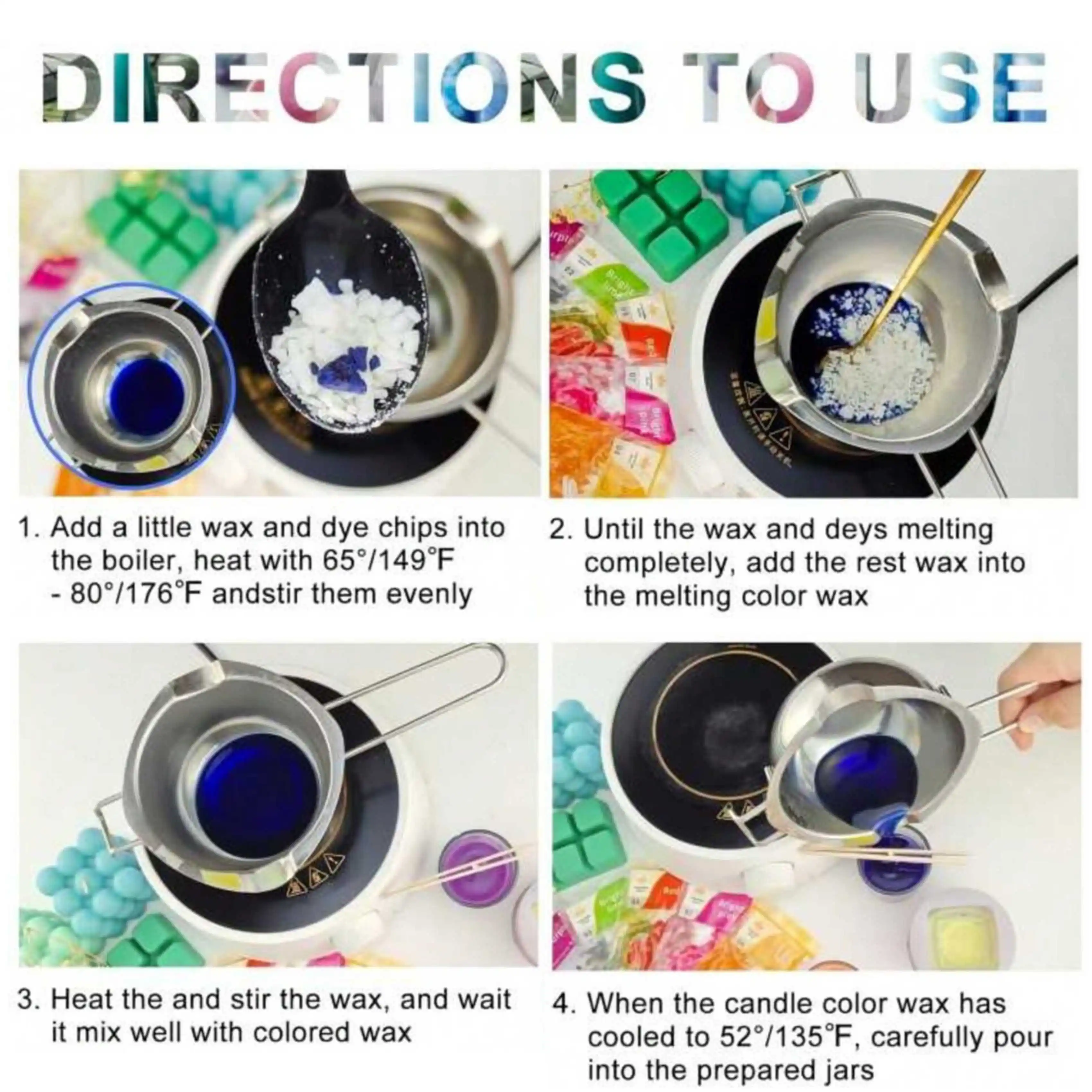 Candle Dyes - 6/12/16 Colors (1 Gram Each) for Candle Coloring and Making, Candle Making Materials, 16 Common Color Dyes, for Making Colorful Candles, DIY Candle Materials, Gifts for Family and Friends, DIY Atmosphere Decoration. Dyeing Materials for DIY Candle Making, Suitable for Christmas Gifts, New Year Gifts, and Atmosphere Setting.