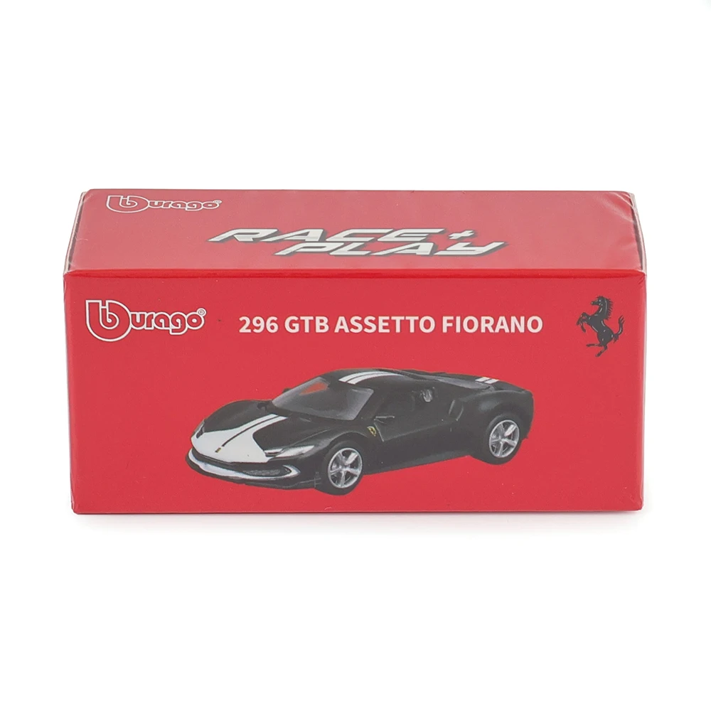 Bburago 1:64 FERRARI Purosangue 296 GTB ASSETTO FIORANO Die cast Alloy car model series children's Christmas boy gift toys
