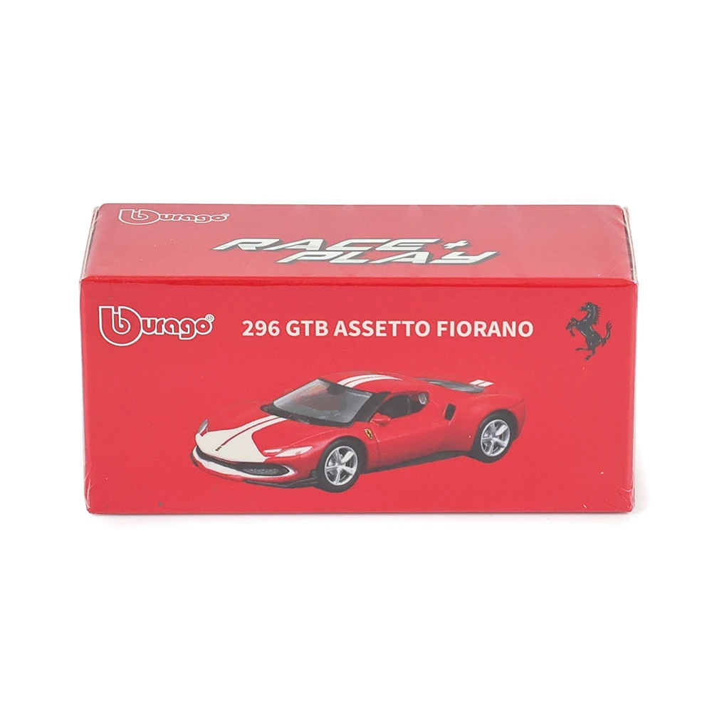 Bburago 1:64 FERRARI Purosangue 296 GTB ASSETTO FIORANO Die cast Alloy car model series children's Christmas boy gift toys