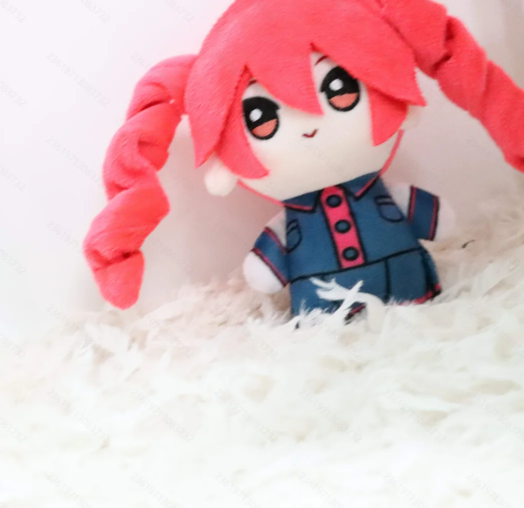10cm Kawai Kasane Teto Plush Toys Soft Sea Star Dolls Stuffed Plushies Figure Cosplay Cartoon Birthday Christmas Gifts for Fans