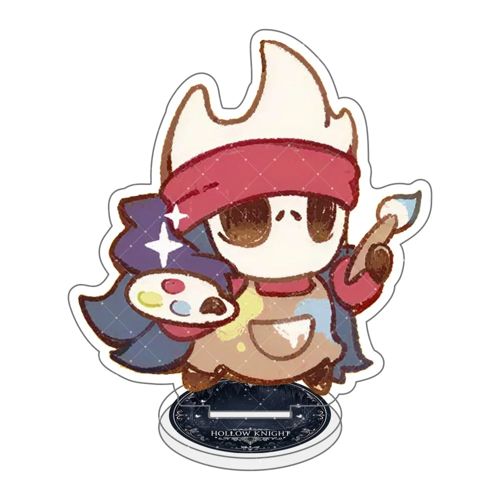 Hollow Knight: Hornet & Lace Acrylic Stand 10cm Silksong Decor for Desk - Perfect Christmas Gift for Gamers key chain