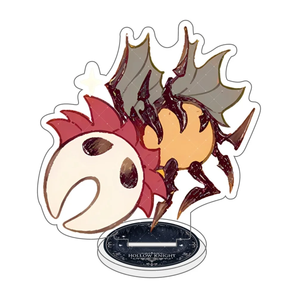 Hollow Knight: Hornet & Lace Acrylic Stand 10cm Silksong Decor for Desk - Perfect Christmas Gift for Gamers key chain